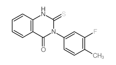 4(1H)-Quinazolinone,3-(3-fluoro-4-methylphenyl)-2,3-dihydro-2-thioxo- picture