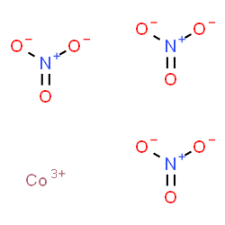 Cobalt(III) nitrate. structure