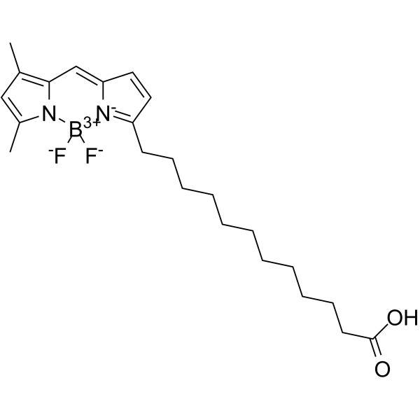 BODIPY FL C12结构式