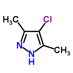 4-Chloro-3,5-dimethyl-1H-pyrazole structure