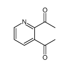 Ethanone, 1,1-(2,3-pyridinediyl)bis- (9CI) structure