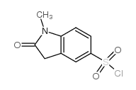 1-甲基-2-氧代二氢吲哚-5-磺酰氯图片