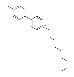 1-methyl-4-(1-nonylpyridin-1-ium-4-yl)pyridin-1-ium结构式