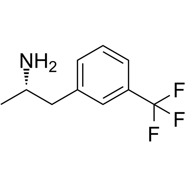 (+)-Norfenfluramine structure