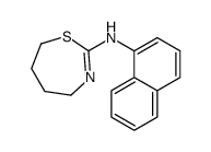 N-naphthalen-1-yl-4,5,6,7-tetrahydro-1,3-thiazepin-2-amine Structure