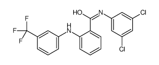 N-(3,5-dichlorophenyl)-2-[3-(trifluoromethyl)anilino]benzamide Structure