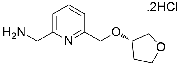 (S)-(6-(((tetrahydrofuran-3-yl)oxy)methyl)pyridin-2-yl)methanamine picture