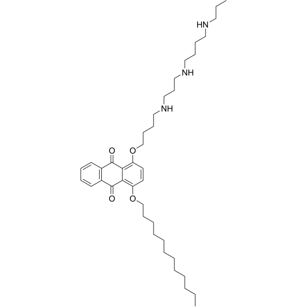 Topoisomerase II inhibitor 12结构式