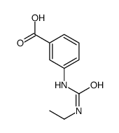 3-[(Ethylamino)carbonyl]aminobenzoic acid Structure