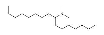 N,N-Dimethyl-1-heptylnonylamine Structure