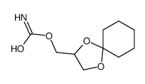 1,4-dioxaspiro[4.5]decan-3-ylmethyl carbamate Structure