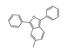 5-methyl-1,3-diphenyl-2-benzofuran Structure