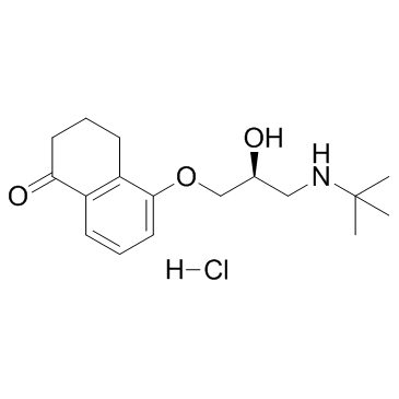 Levobunolol hydrochloride Structure