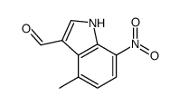 4-methyl-7-nitro-1H-indole-3-carbaldehyde picture