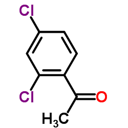 2',4'-Dichloroacetophenone structure