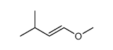 (E)-1-methoxy-3-methylbut-1-ene Structure