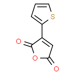 3-(2-Thienyl)-2,5-furandione结构式