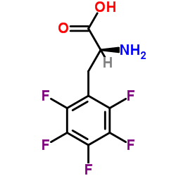 2,3,4,5,6-Pentafluoro-L-phenylalanine structure