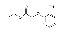 Acetic acid, [(3-hydroxy-2-pyridinyl)oxy]-, ethyl ester (9CI) Structure