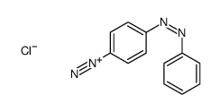 4-phenyldiazenylbenzenediazonium,chloride结构式