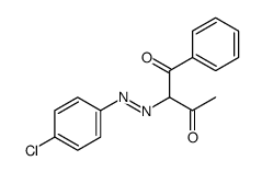 2-[(4-chlorophenyl)diazenyl]-1-phenylbutane-1,3-dione结构式