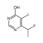 6-(1-氟乙基)-5-碘-4(1H)-嘧啶结构式