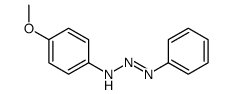 N-[(4-methoxyphenyl)diazenyl]aniline Structure