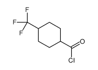 4-(trifluoromethyl)cyclohexane-1-carbonyl chloride结构式