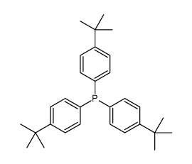 tris(4-tert-butylphenyl)phosphane structure