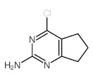 5-chloro-2,4-diazabicyclo[4.3.0]nona-2,4,10-trien-3-amine structure