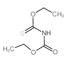 Thioimidodicarbonicacid ((HO)C(O)NHC(S)(OH)), diethyl ester (9CI) structure