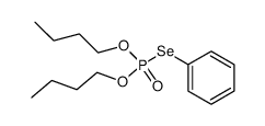 O,O-di-n-butyl Se-phenyl phosphoroselenoate结构式