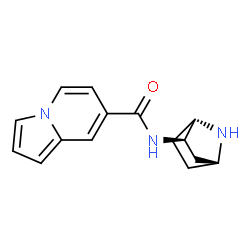 7-Indolizinecarboxamide,N-(1S,2R,4R)-7-azabicyclo[2.2.1]hept-2-yl-(9CI) Structure