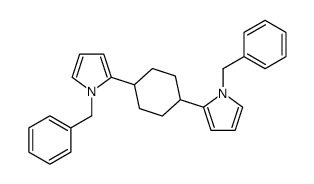 1-benzyl-2-[4-(1-benzylpyrrol-2-yl)cyclohexyl]pyrrole Structure