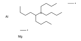 5,6-dibutyldecan-5-yl(diethyl)alumane,magnesium结构式