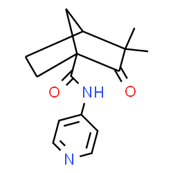 Bicyclo[2.2.1]heptane-1-carboxamide, 3,3-dimethyl-2-oxo-N-4-pyridinyl- (9CI) picture