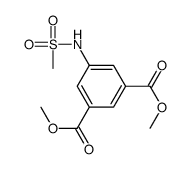 DIMETHYL 5-(METHYLSULFONAMIDO)ISOPHTHALATE structure