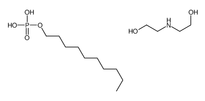 decyl dihydrogen phosphate, compound with 2,2'-iminodiethanol (1:1) picture