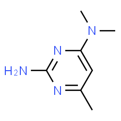 6,N4,N4-trimethyl-pyrimidine-2,4-diamine结构式