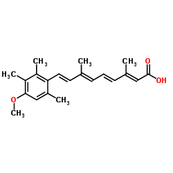 13-cis-Acitretin Structure