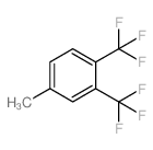 4-Methyl-1,2-bis-(trifluoromethyl)benzene结构式