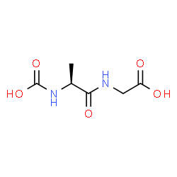 Glycine,N-(N-carboxyalanyl)- (5CI)结构式