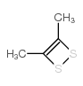 1,2-Dithiete, 3,4-dimethyl- Structure