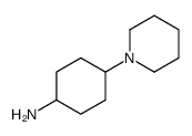 4-piperidin-1-ylcyclohexan-1-amine Structure