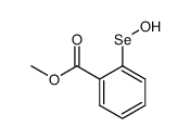 methyl 2-(hydroxyselanyl)benzoate结构式