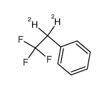 1,1,1-trifluoro-2-phenylethane-2,2-d2结构式