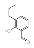 2-HYDROXY-3-PROPYL-BENZALDEHYDE structure