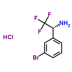 (R)-1-(3-bromophenyl)-2,2,2-trifluoroethanamine hydrochloride picture