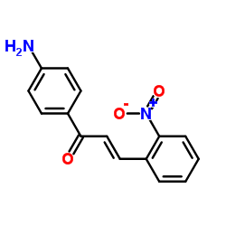 (2E)-1-(4-Aminophenyl)-3-(2-nitrophenyl)-2-propen-1-one Structure