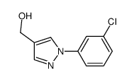 [1-(3-chlorophenyl)-1H-pyrazol-4-yl] methanol Structure